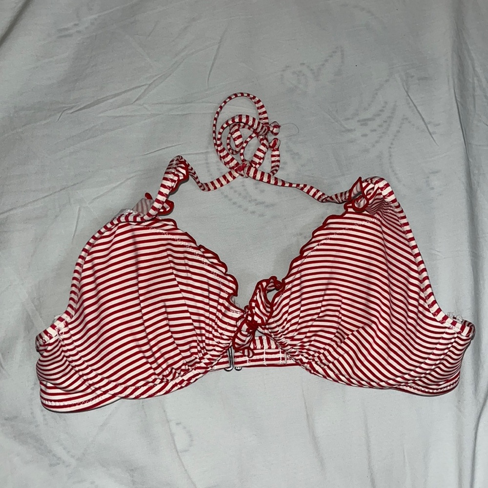 Striped Bikini Top
